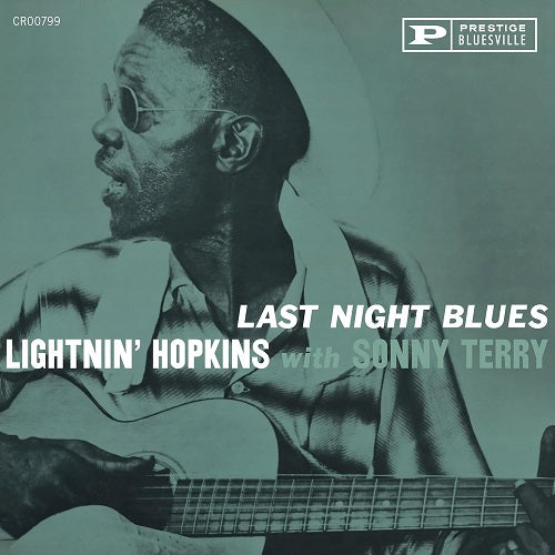 LIGHTININ HOPKINS Last Night Blues Bluesville Acoustic Sounds Series New CD