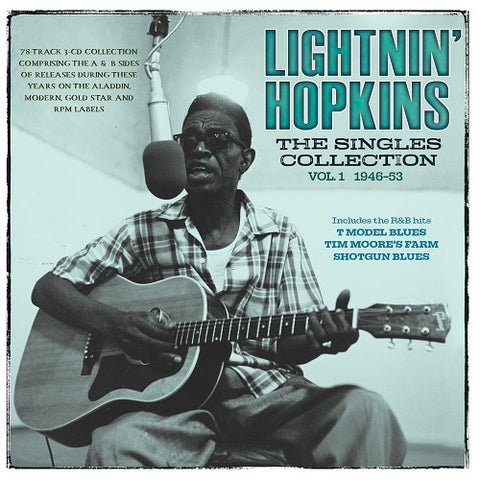 Lightnin Hopkins The Singles Collection Volume 1 1946 53 Vol One 3 Disc New CD