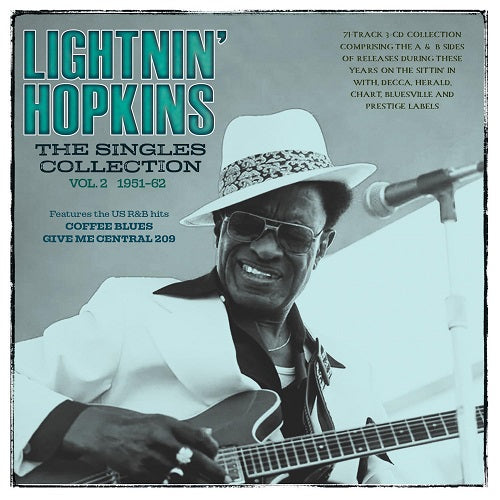 Lightnin Hopkins The Singles Collection Volume 2 1951 62 Vol Two 3 Disc New CD