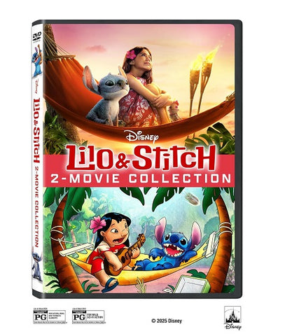 Lilo & Stitch 2025 2002 Movie Collection (Sydney Elizebeth Agudong) DVD Presale