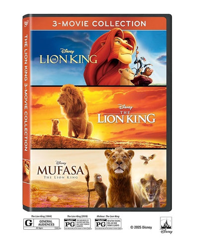 Lion King 3 Movie Collection (Kelvin Harrison Jr Tiffany Boone) New DVD Presale