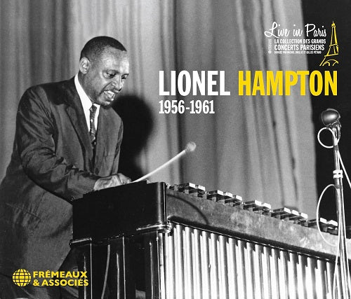 Lionel Hampton Live in Paris 1956 1961 2 Disc New CD Presale