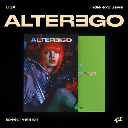 Lisa Alter Ego Photobook Speedi Version INDiE EXCLUSIVE New CD + Sticker + Photo