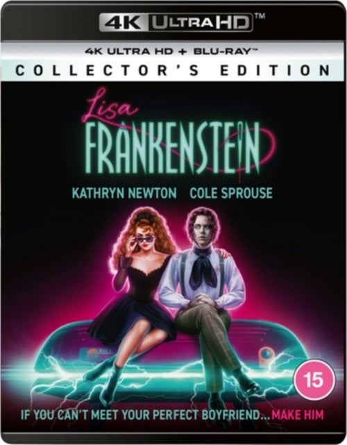 Lisa Frankenstein Collectors Edition New 4K Ultra HD Region B Blu-ray