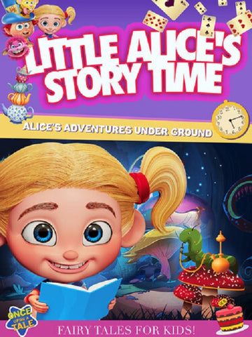 Little Alice's Storytime Alice's Adventures Under Ground Alices New DVD