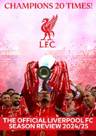 Liverpool FC The Official Season Review 2024 to 2025 New DVD Presale