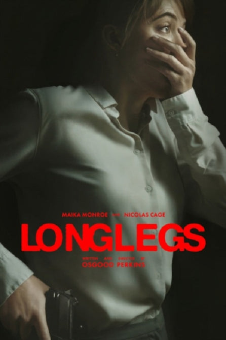 Longlegs (Maika Monroe Nicolas Cage Blair Underwood Alicia Witt) New DVD