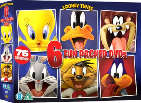 LOONEY TUNES 75 CARTOONS Bugs Bunny, Road Runner, Daffy, Tweety Region 4 New