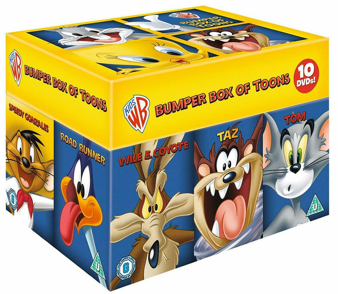 Looney Tunes Big Faces Collection New Region 4 DVD 10xDiscs Bugs Bunny