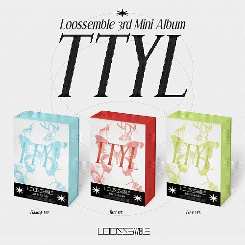 Loossemble TTYL New CD + Sticker + Photo Book + Photo + Photo Card + Postcard