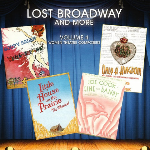 LOST BROADWAY 4 OBC Lost Broadway Volume 4 Steve Ross KT Sullivan Vol Four CD
