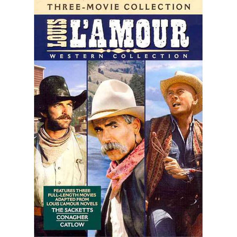 Louis L Amour Western Collection (The Sacketts, Catlow, Conagher) Region 4 DVD