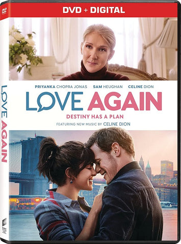 Love Again (Priyanka Chopra Jonas Sam Heughan Celine Dion) New DVD + Digital