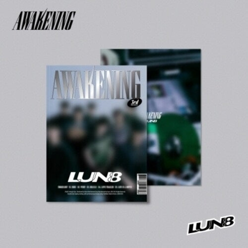 Lun8 Awakening Hip Version New CD + Sticker + Photo Book + Poster + Photo