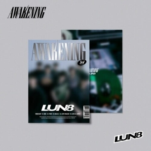 Lun8 Awakening Hip Version New CD + Sticker + Photo Book + Poster + Photo