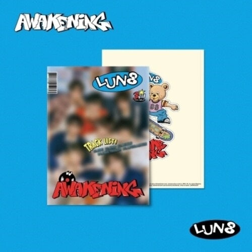 Lun8 Awakening Nerd Version New CD + Sticker + Photo Book + Poster + Photo