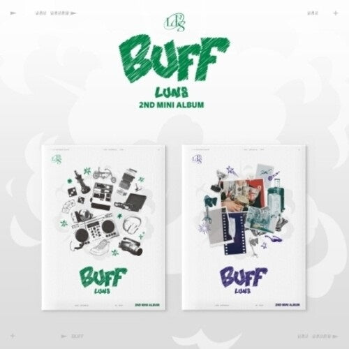 Lun8 Buff Random Cover New CD + Photo Book + Photos + Photo Cards + Poster