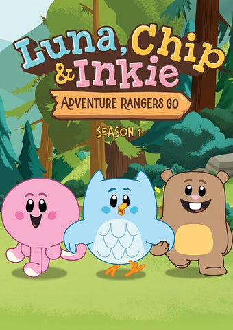 Luna Chip And Inkie Season 1 Series One First (Becky Shrimpton Chirag Naik) DVD