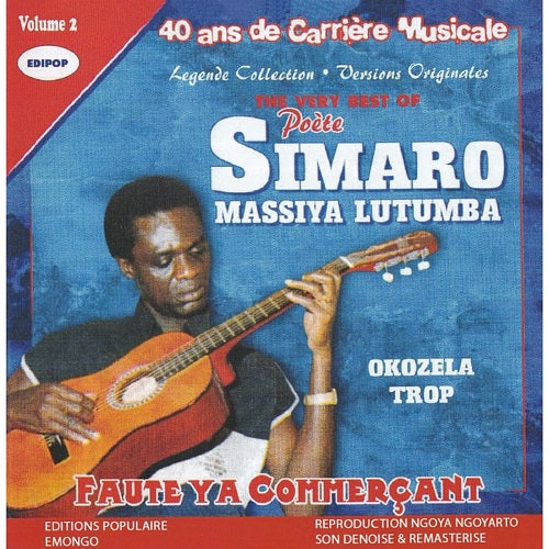 Lutumba Simaro Very Best Of Volume 2 Vol Two New CD
