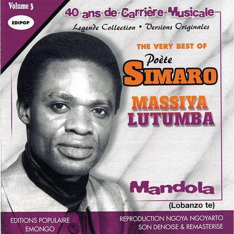Lutumba Simaro Very Best Of Volume 3 Vol Three New CD