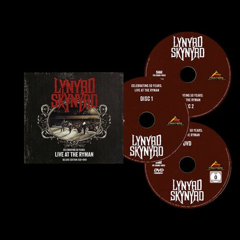 Lynyrd Skynyrd Celebrating 50 Years Live At The Ryman Fifty CD + DVD Presale