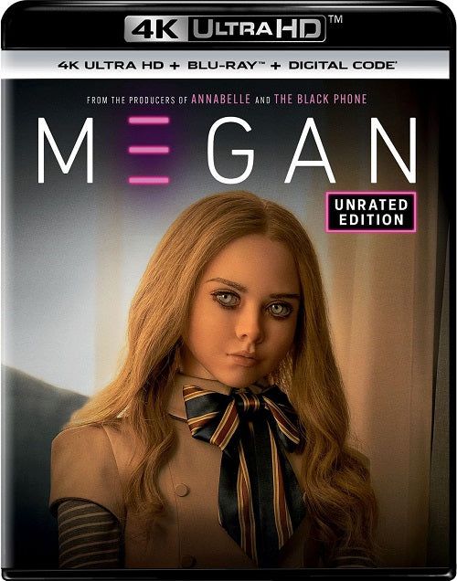 M3GAN (Amie Donald Violet McGraw) Unrated Edition 4K Mastering Blu-ray Digital