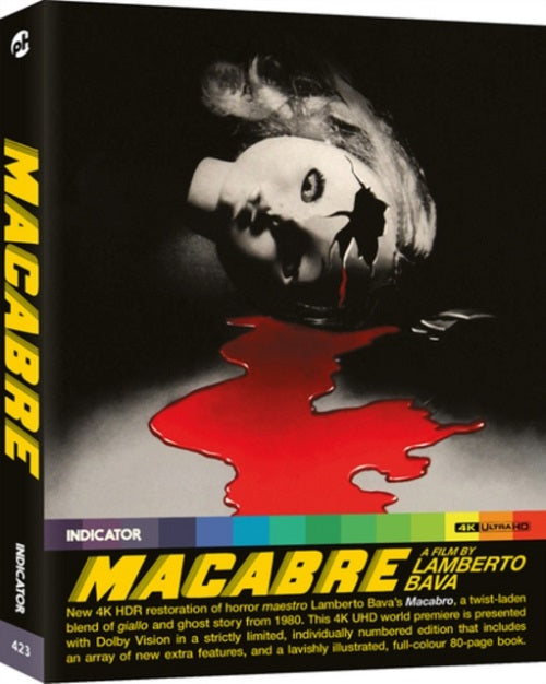 Macabre Limited Edition New 4K Ultra HD Region B Blu-ray + Book Presale