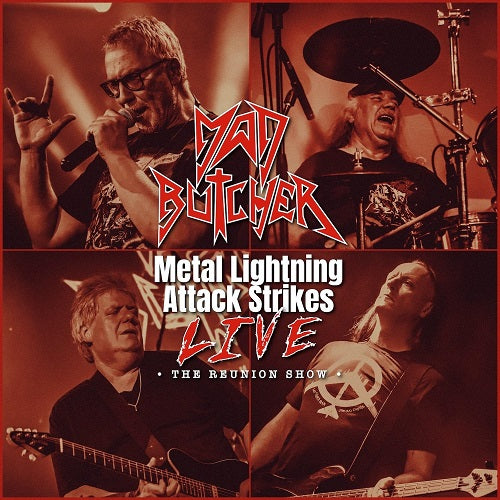 Mad Butcher Metal Lightning Attack Strikes Live The Reunion Show CD DVD Presale