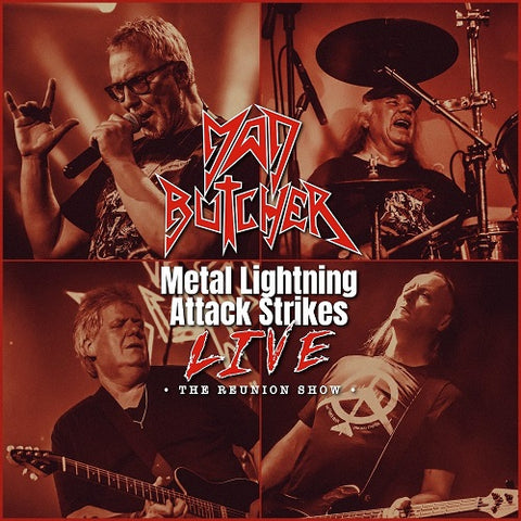 Mad Butcher Metal Lightning Attack Strikes Live The Reunion Show CD DVD Presale