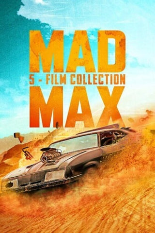 Mad Max 5 Film Collection (Anya Taylor-Joy Chris Hemsworth Tom Burke) New DVD