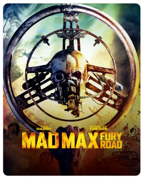 Mad Max Fury Road (Tom Hardy) New 4K Ultra HD Region B Blu-ray + Steelbook