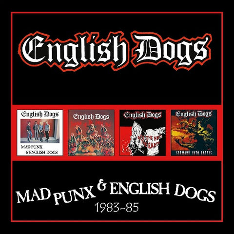 Mad Punx & English Dogs And 2 Disc New CD