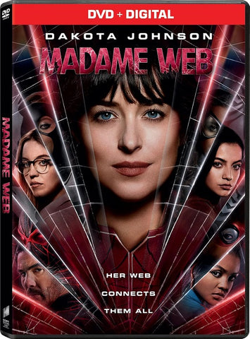 Madame Web (Dakota Johnson Sydney Sweeney Isabela Merced) New DVD + Digital