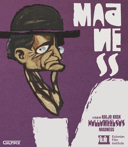 Madness (Juri Jarvet Voldemar Panso) New Blu-ray + Booklet + Poster Presale