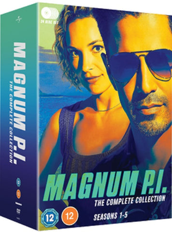 Magnum PI Season 1 2 3 4 5 Complete Series Collection (Jay Hernandez) New DVD
