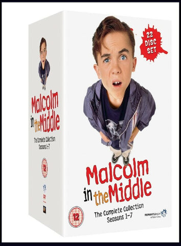Malcolm in the Middle The Complete Collection Series Season 1 - 7 Region 2 DVD