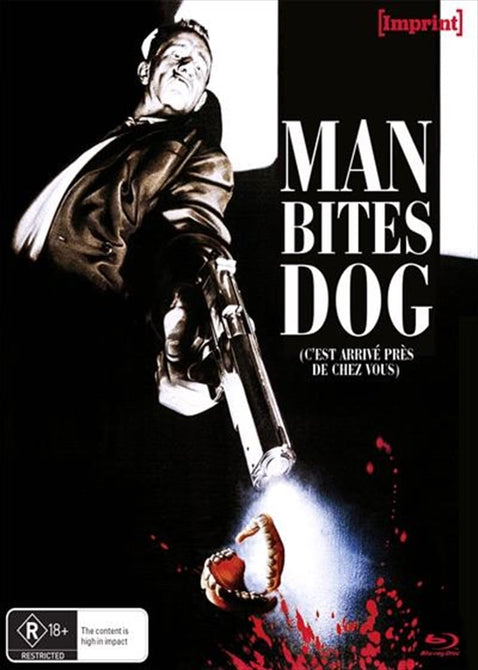 Man Bites Dog (Alain Oppezzi Jean-Marc Chenut Benoit Poelvoorde) Reg B Blu-ray