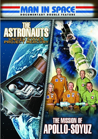 Man In Space Documentary The Astronauts + The Mission Of Apollo Soyuz New DVD