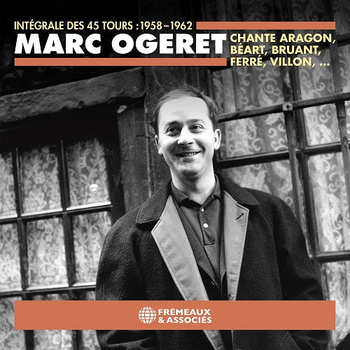 Marc Ogeret chante Aragon Beart Bruant Ferre Villon 2 Disc New CD Presale