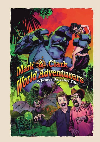Mark And Clark World Adventurers (James Balsamo Bob Cummings) & New DVD