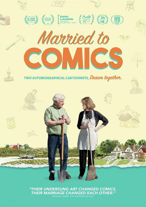 Married To Comics (Justin Green Carol Tyler Robert Crumb) New DVD Presale