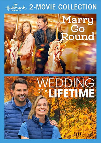 Marry Go Round + Wedding of a Lifetime Hallmark Channel 2 Movie Collection DVD