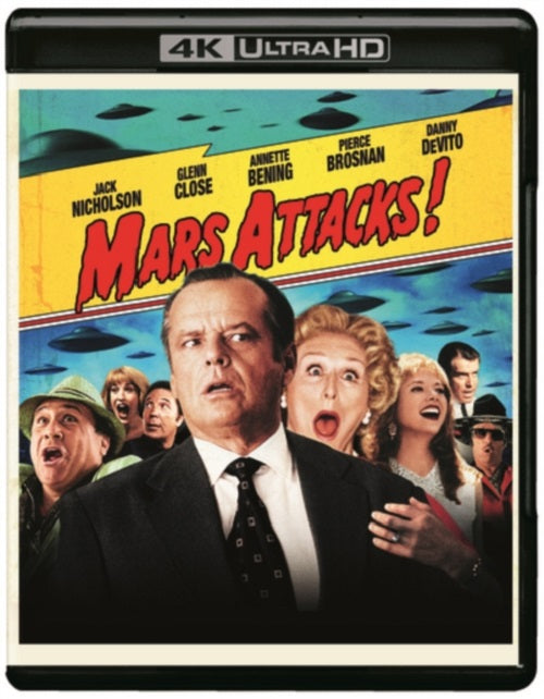 Mars Attacks (Jack Nicholson Glenn Close) 4K Ultra HD Region B Blu-ray Presale