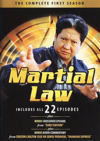 Martial Law Season 1 Series One First (Sammo Hung Kelly Hu) New Region 1 DVD