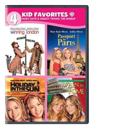 Mary-Kate and Ashley Olsen Travel The World Passport to Paris When in Rome DVD