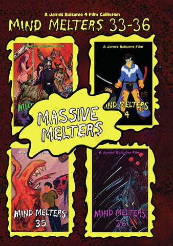 Massive Melters Mind Melters 33 34 35 36 (James Balsamo) New DVD Box Set