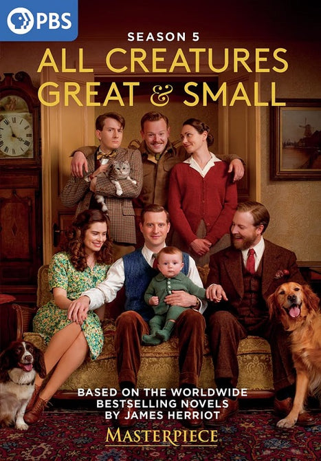 Masterpiece All Creatures Great and Small Season 5 Series Five New DVD Presale