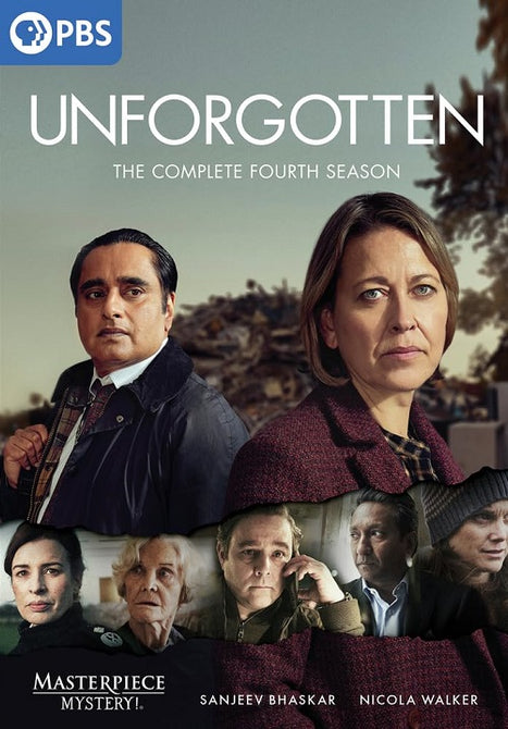 Masterpiece Mystery Unforgotten Season 4 Series Four Fourth New DVD Presale