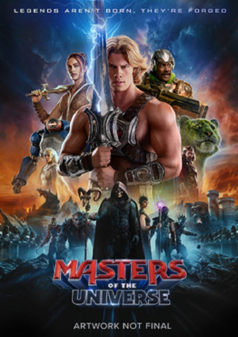 Masters Of The Universe 2026 (Nicholas Galitzine) New Region B Blu-ray Presale