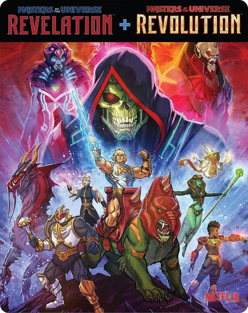 Masters of the Universe Revelation + Revolution Blu-ray + Steelbook Presale